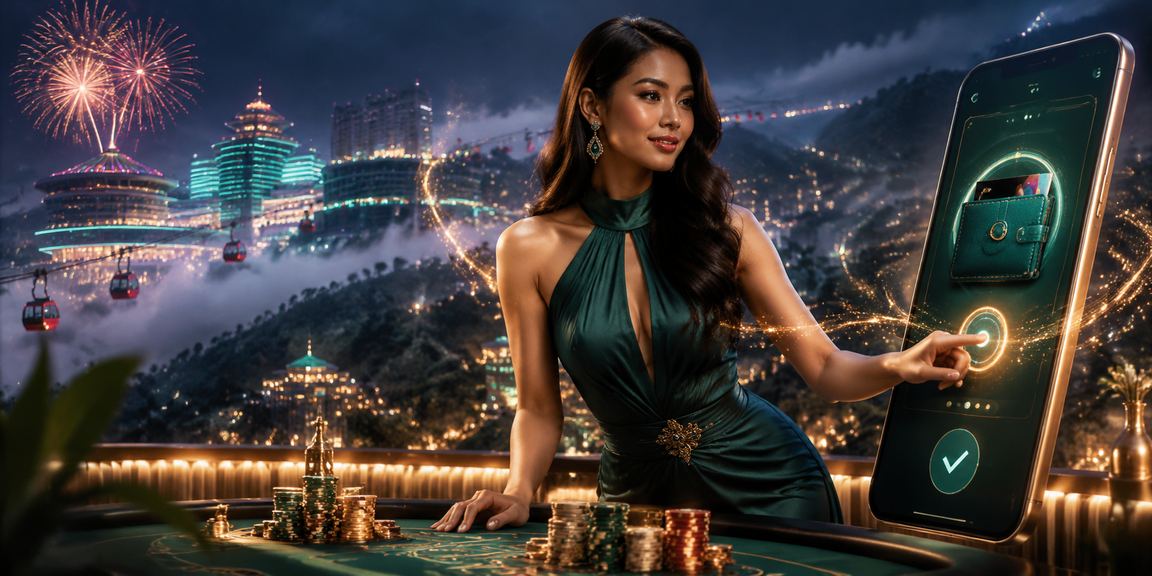 Pengalaman kasino mudah alih di Genting Highlands dengan atmosfera kasino premium tempatan